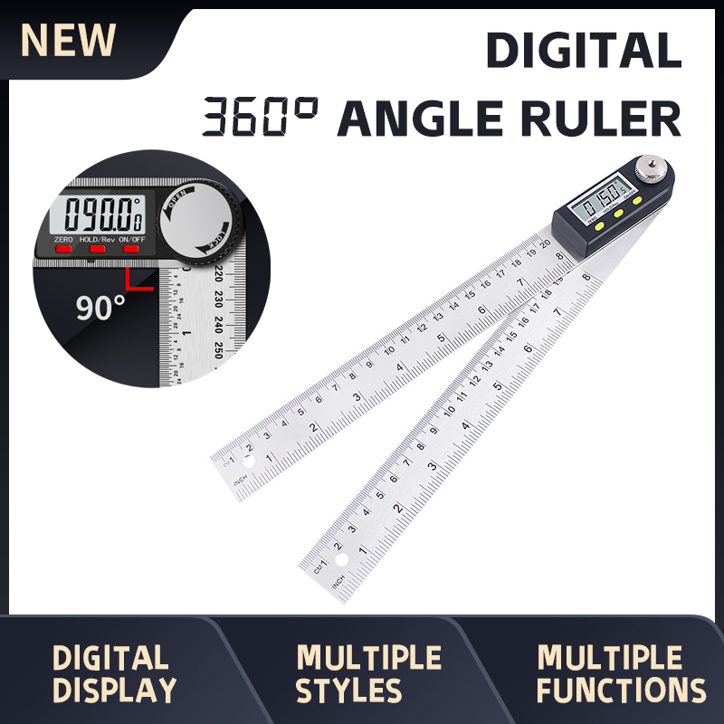 GRT5144--360 DEGREE DIGITAL ANGLE RULER