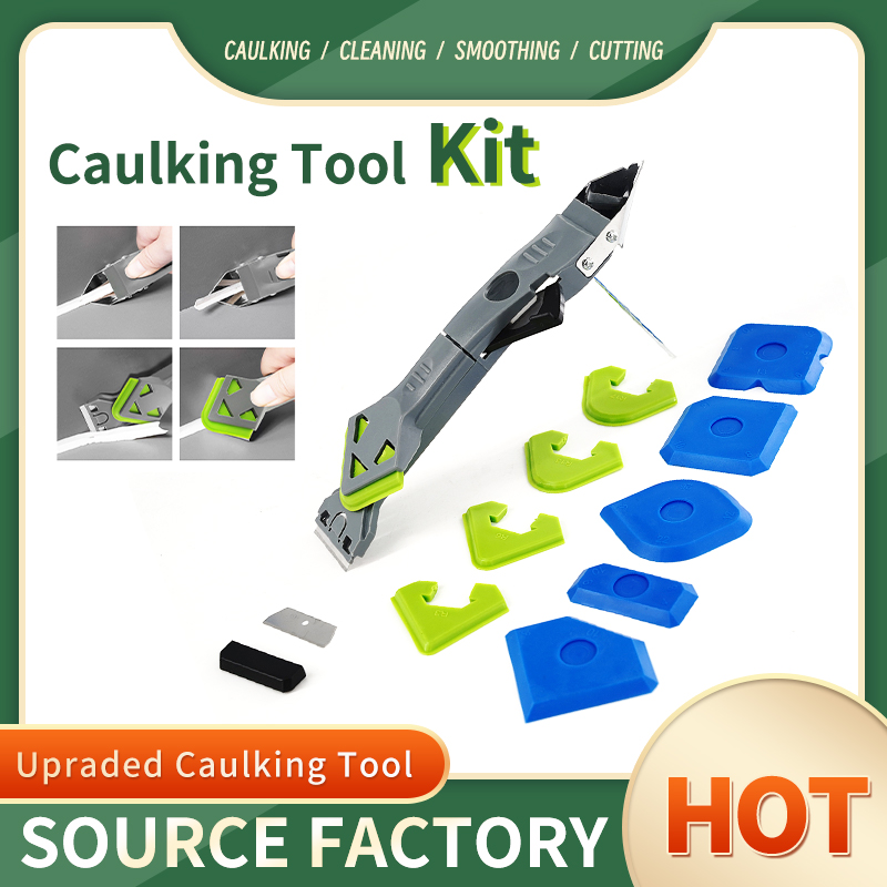 GRT6206--7 IN 1 SILICONE CAULKING TOLL KIT