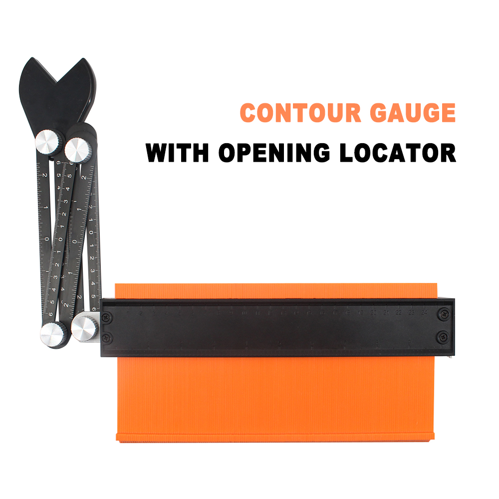 GRT5009--contour gauge with angle ruler set