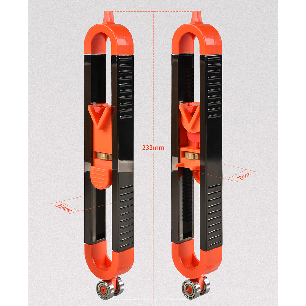 contour gauge Scribing ruler