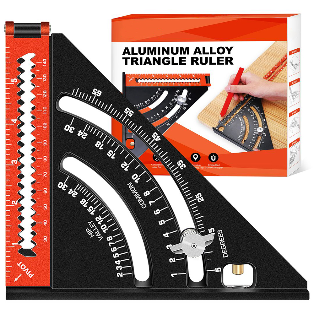 GRT5037--Aluminum Alloy Triangle Ruler